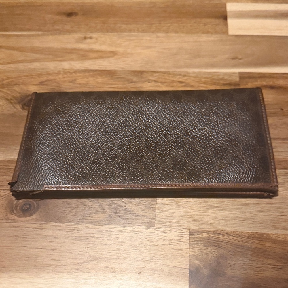 Celine Brown Leather Wallet - Picture 2 of 11
